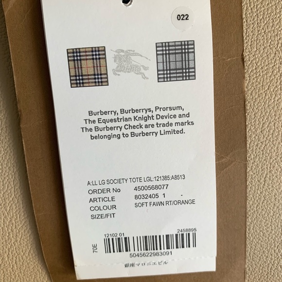 Authentic Burberry Tote Bag - Picture 13 of 16